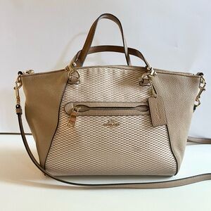 🔥 COACH Legacy Jacquard Prairie Satchel